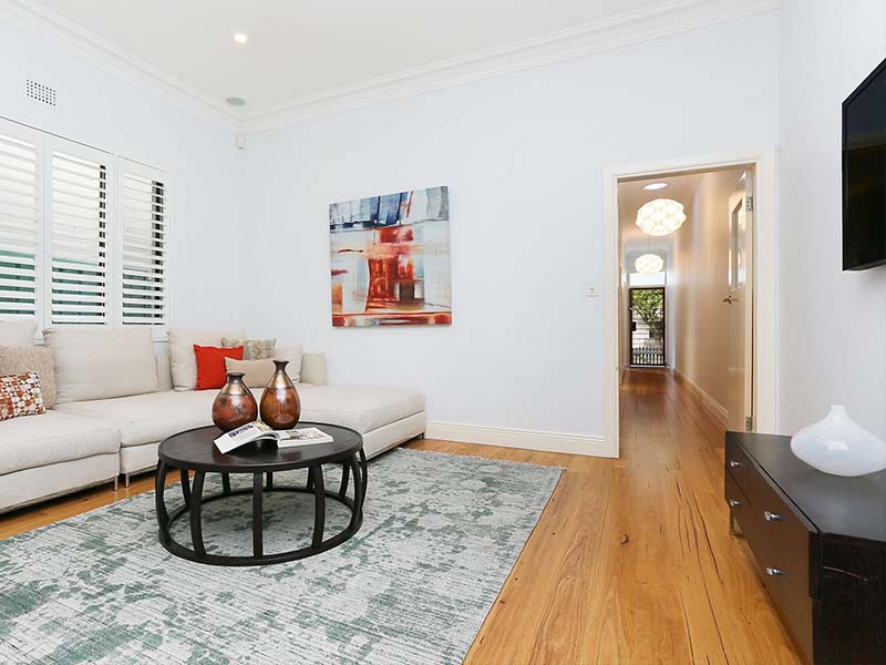 Home Buyer in Hubert Leichhardt, Sydney - Living Room
