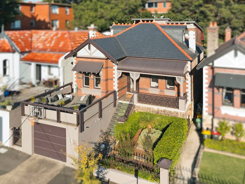 Buyers Agent Purchase in Glebe, Inner West, Sydney - Aerial View