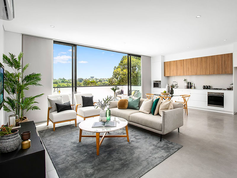 Buyers Agent Purchase in Marrickville, Sydney - Living Room