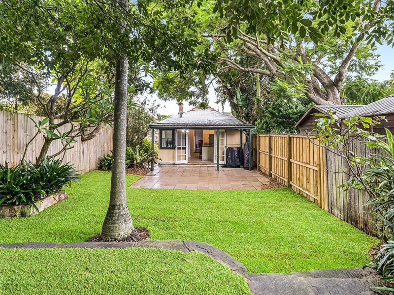 Buyers Agent Purchase in Lilyfield - Backyard