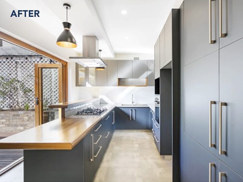 home buyers balmain inner west sydney-kitchen after