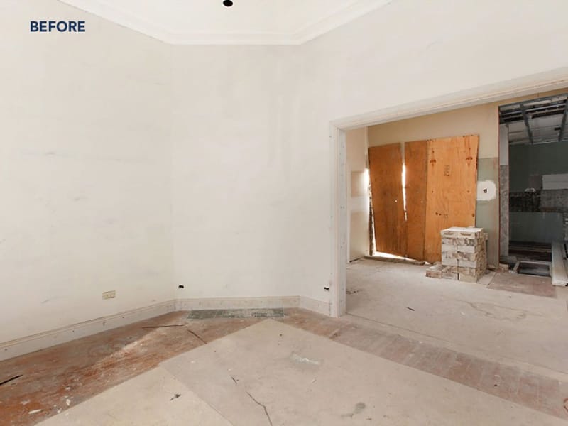 home buyers balmain inner west sydney-room space before